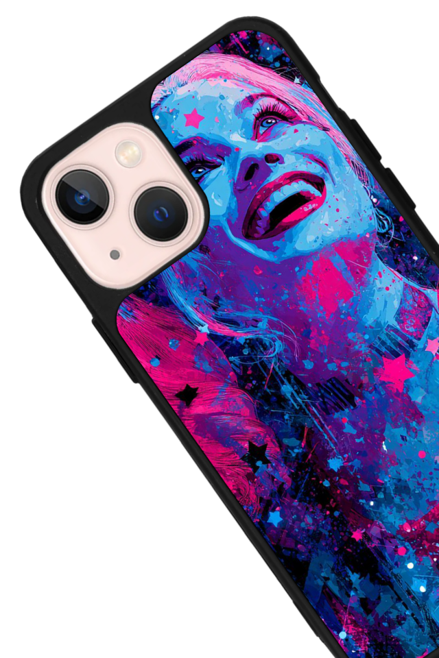 iPhone 13/14 Uyumlu HarleyQueen Tasarımlı Glossy Premium Kılıf