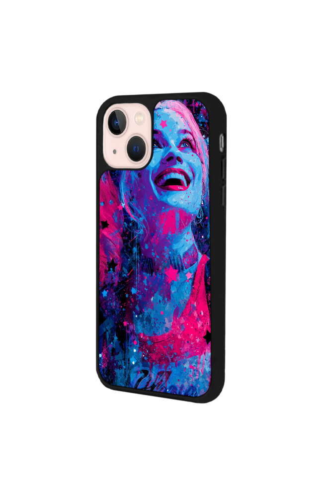 iPhone 13/14 Uyumlu HarleyQueen Tasarımlı Glossy Premium Kılıf