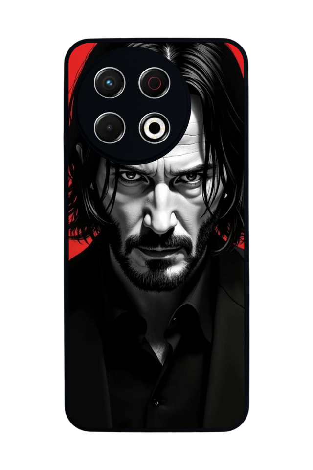 Tecno Spark 30 Pro Uyumlu JohnWick Tasarımlı Glossy Premium Kılıf
