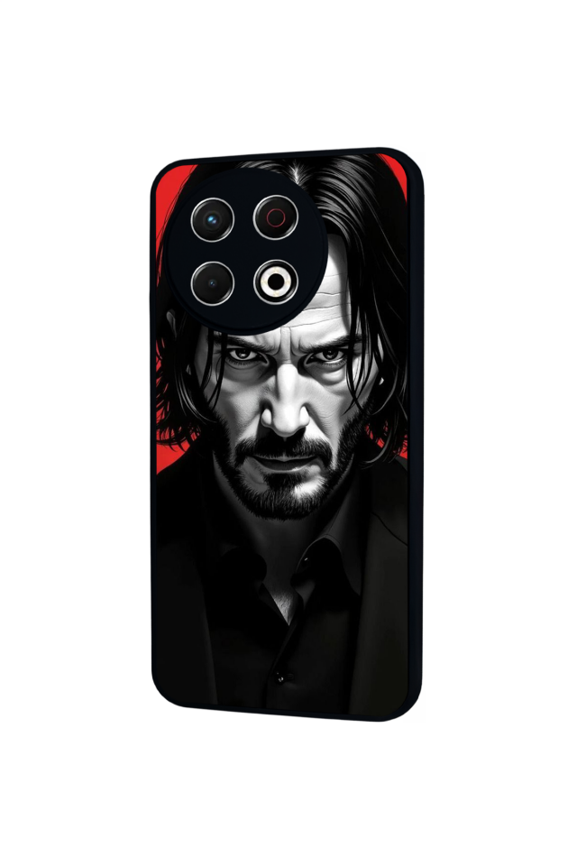 Tecno Spark 30 Pro Uyumlu JohnWick Tasarımlı Glossy Premium Kılıf