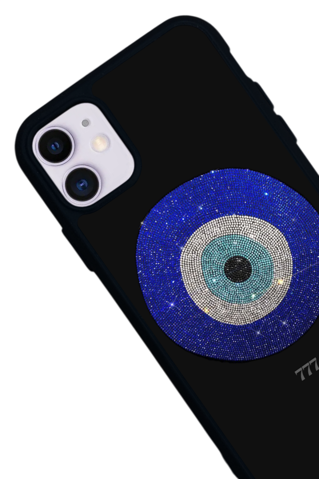 iPhone 11 Uyumlu Nazar Tasarımlı Glossy Premium Kılıf