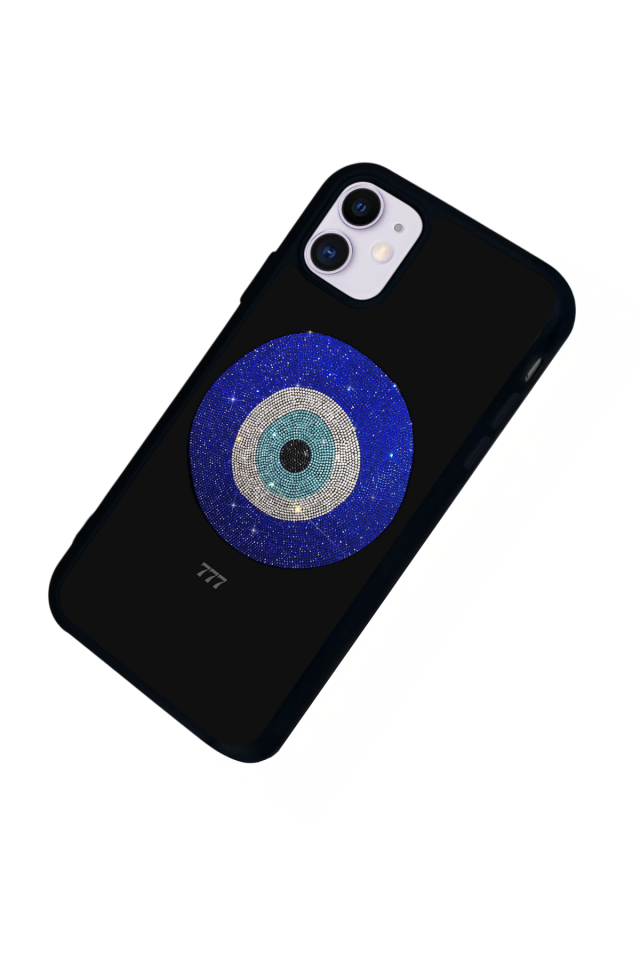 iPhone 11 Uyumlu Nazar Tasarımlı Glossy Premium Kılıf