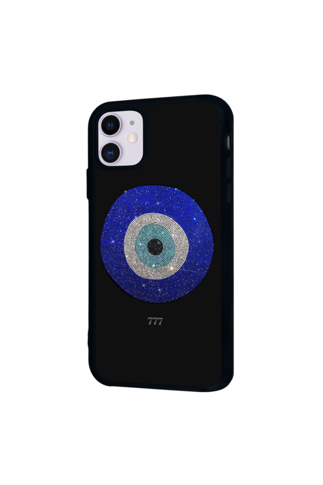 iPhone 11 Uyumlu Nazar Tasarımlı Glossy Premium Kılıf