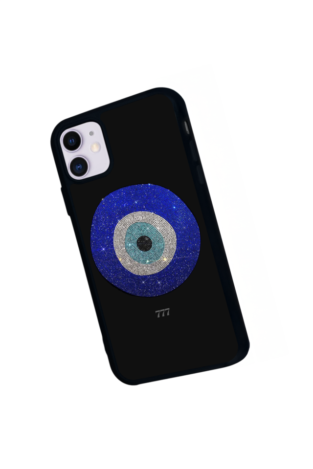 iPhone 11 Uyumlu Nazar Tasarımlı Glossy Premium Kılıf