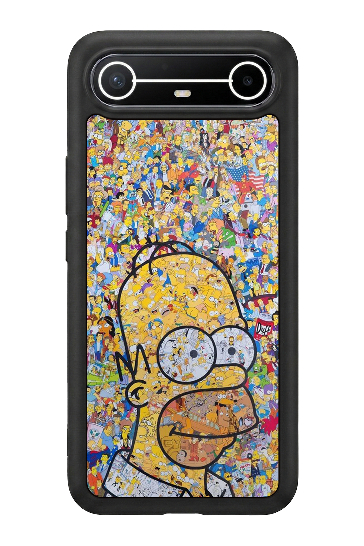 Tecno Spark Slim 5G Uyumlu The Simpsons Tasarımlı Glossy Premium Kılıf