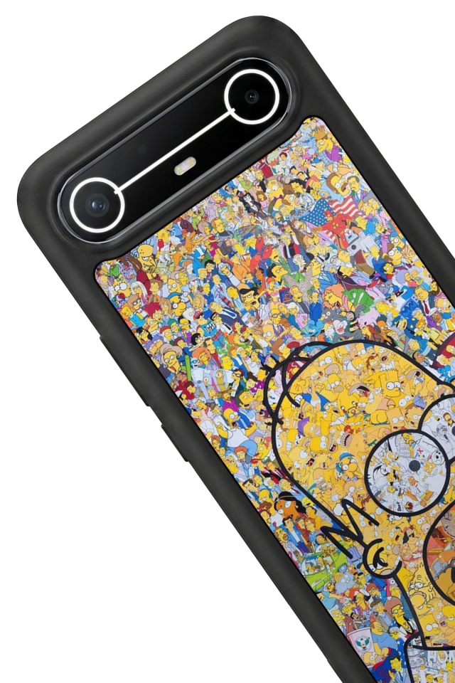 Tecno Spark Slim 5G Uyumlu The Simpsons Tasarımlı Glossy Premium Kılıf