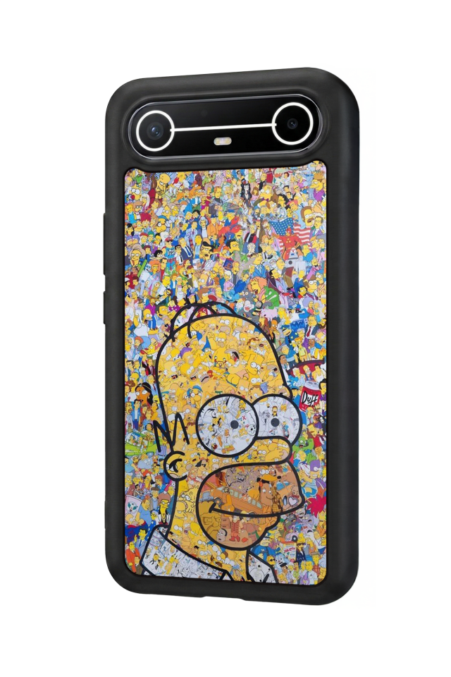 Tecno Spark Slim 5G Uyumlu The Simpsons Tasarımlı Glossy Premium Kılıf