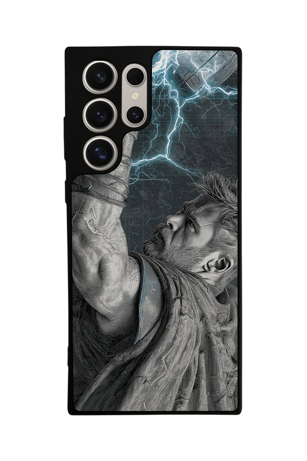 Samsung Galaxy S23 Ultra Uyumlu Thor Tasarımlı Glossy Premium Kılıf