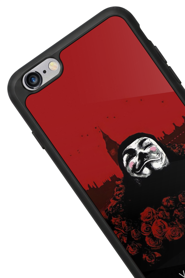 iPhone 6s Plus Uyumlu Vendetta Tasarımlı Glossy Premium Kılıf