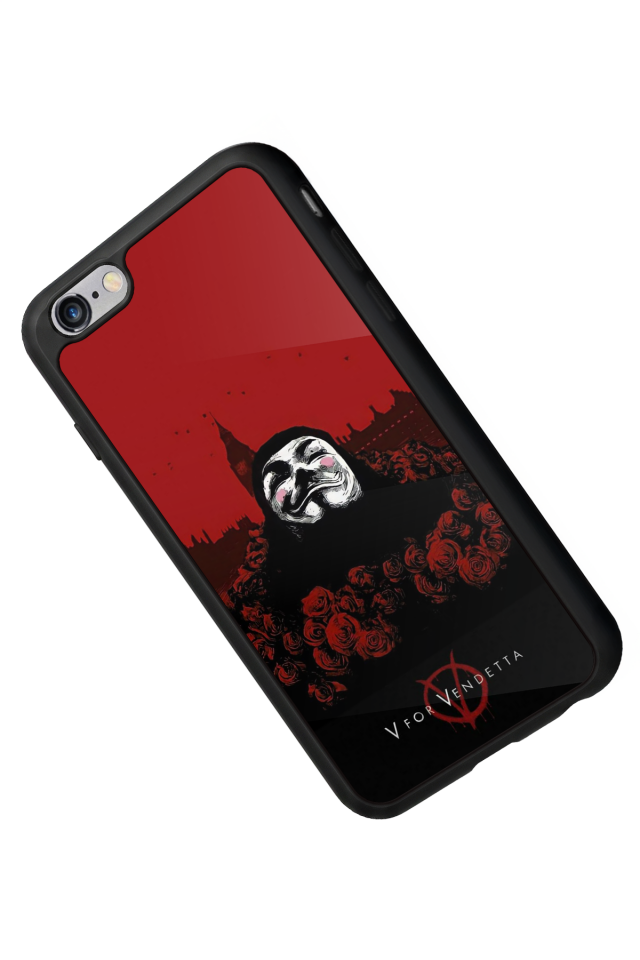 iPhone 6s Plus Uyumlu Vendetta Tasarımlı Glossy Premium Kılıf