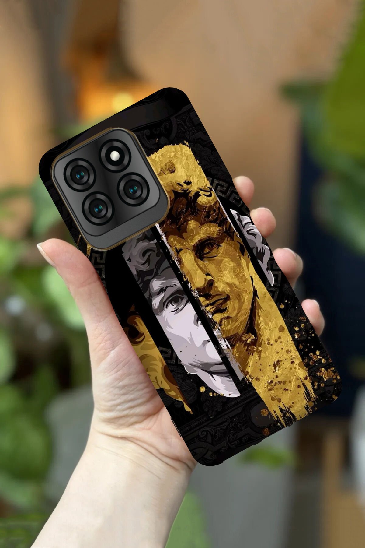 Reeder S71 Uyumlu Kamera Korumalı Vibe Desenli HD Baskılı Silikon Kılıf