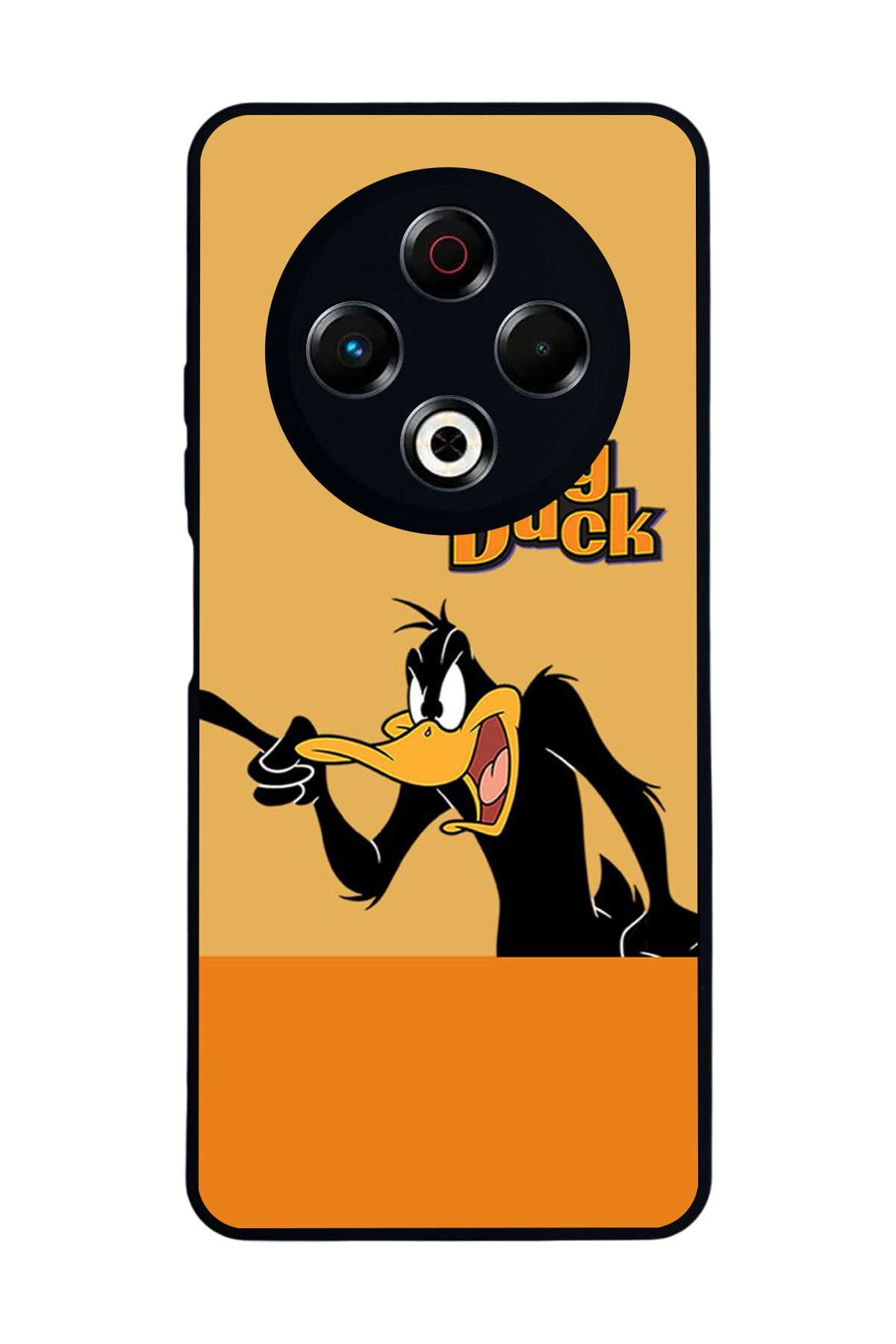 Tecno Spark 30 Uyumlu Daffy duck Tasarımlı Glossy Premium Kılıf