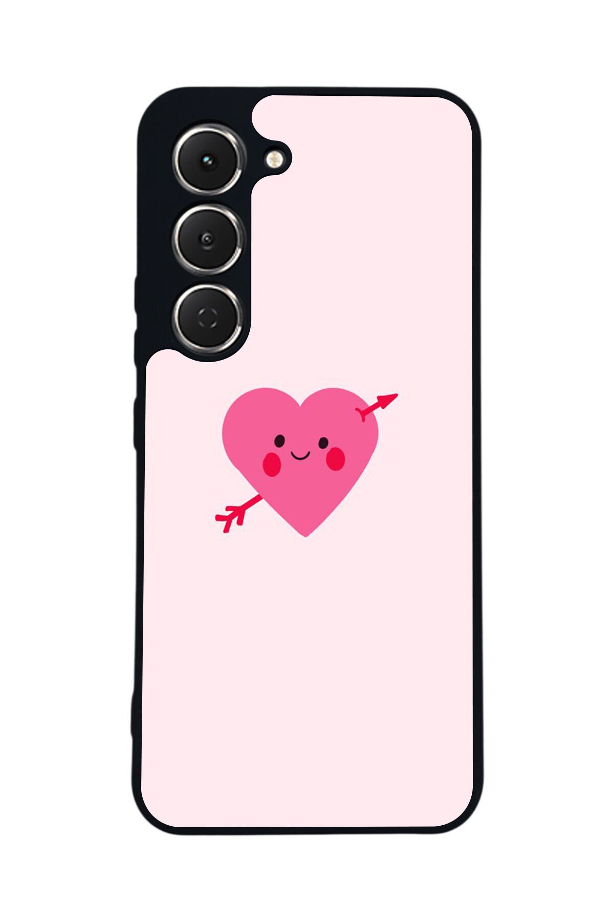 Tecno Spark 40 Pro Uyumlu Kalp Love Tasarımlı Glossy Premium Kılıf