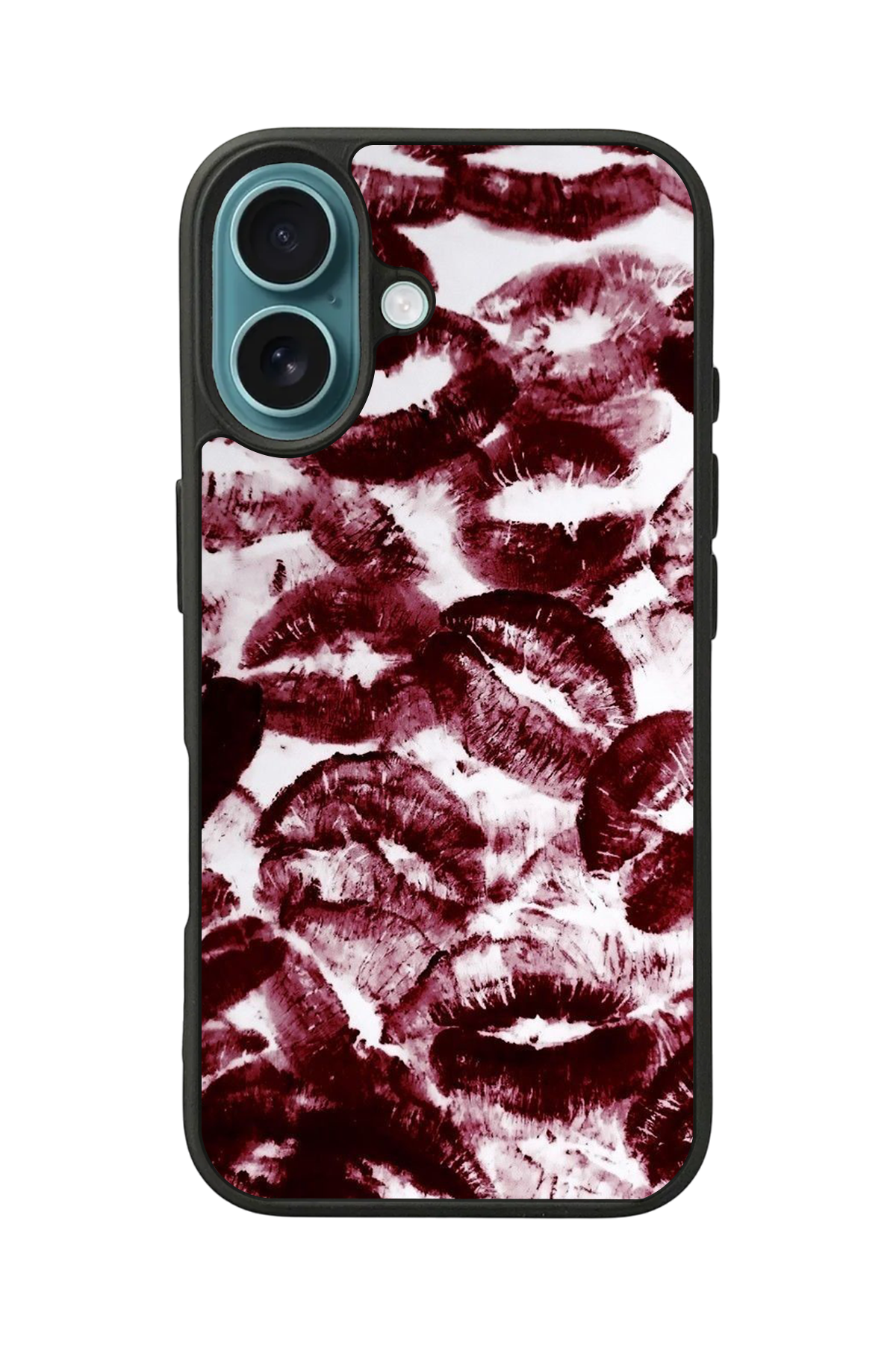 iPhone 16 Plus Uyumlu Dudak Tasarımlı Glossy Premium Kılıf