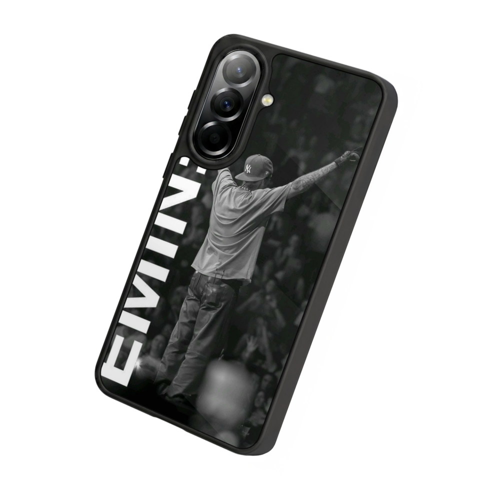 Samsung Galaxy A37 Uyumlu Eminem Tasarımlı Glossy Premium Kılıf