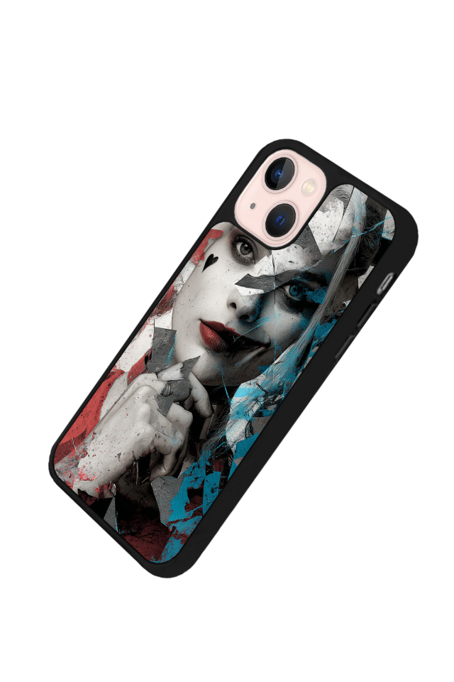 iPhone 13/14 Uyumlu HarleyQueen Tasarımlı Glossy Premium Kılıf