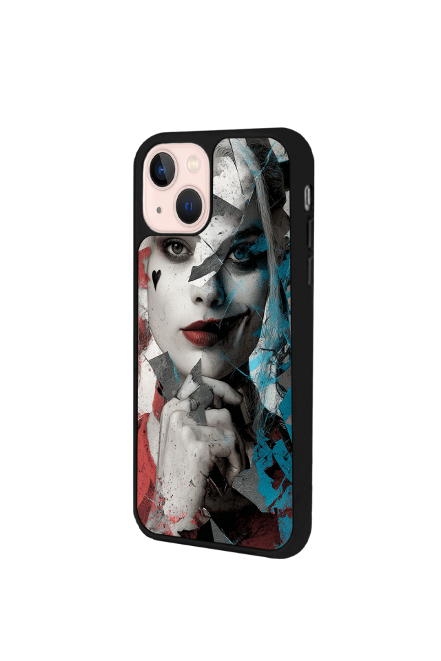 iPhone 13/14 Uyumlu HarleyQueen Tasarımlı Glossy Premium Kılıf