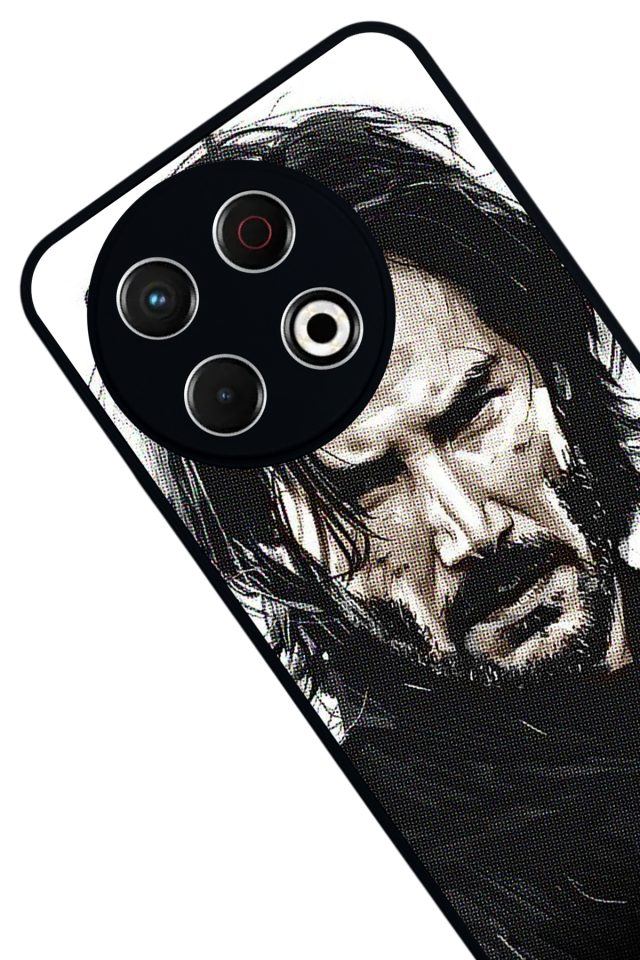 Tecno Spark 30 Pro Uyumlu JohnWick Tasarımlı Glossy Premium Kılıf