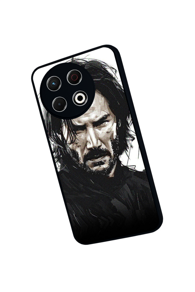 Tecno Spark 30 Pro Uyumlu JohnWick Tasarımlı Glossy Premium Kılıf