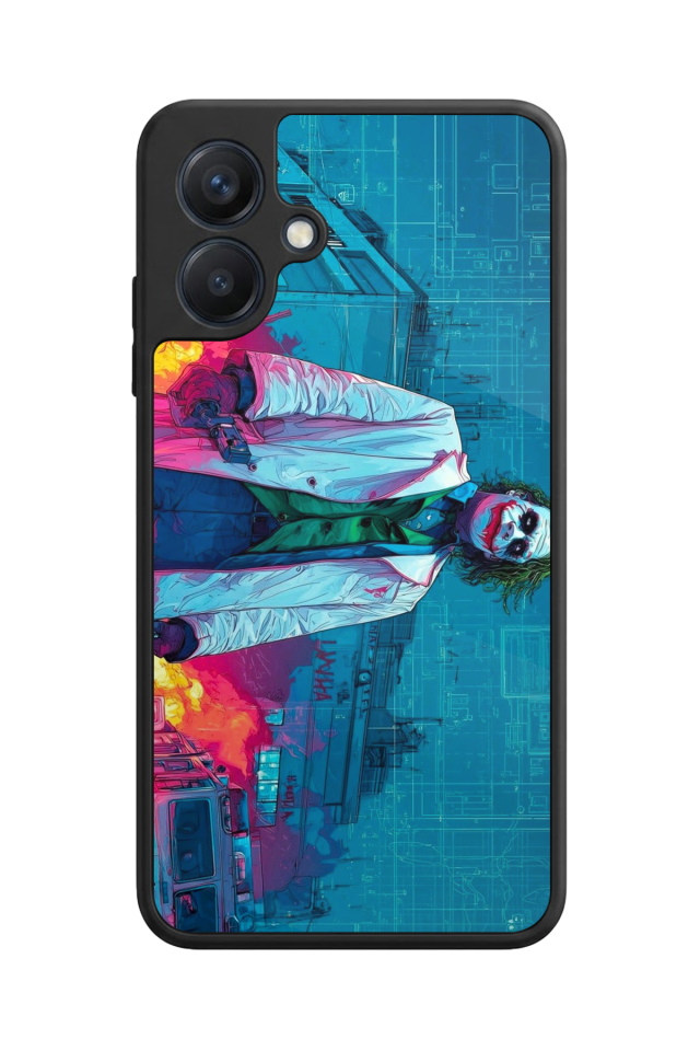 Samsung Galaxy A07 Uyumlu Joker Tasarımlı Glossy Premium Kılıf