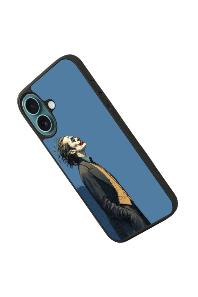 iPhone 16 Uyumlu Joker Tasarımlı Glossy Premium Kılıf