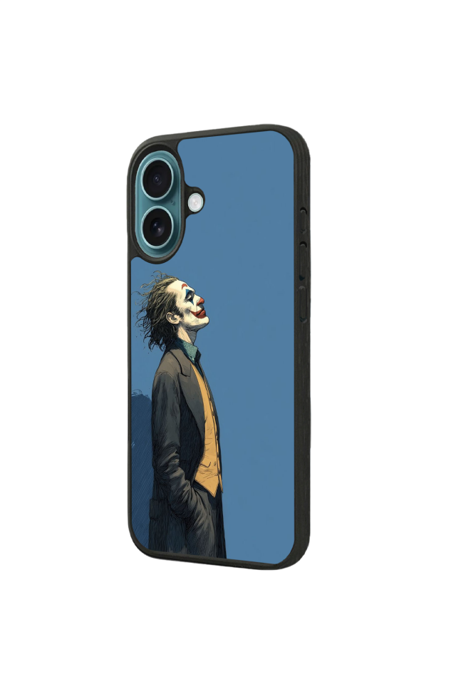 iPhone 16 Uyumlu Joker Tasarımlı Glossy Premium Kılıf