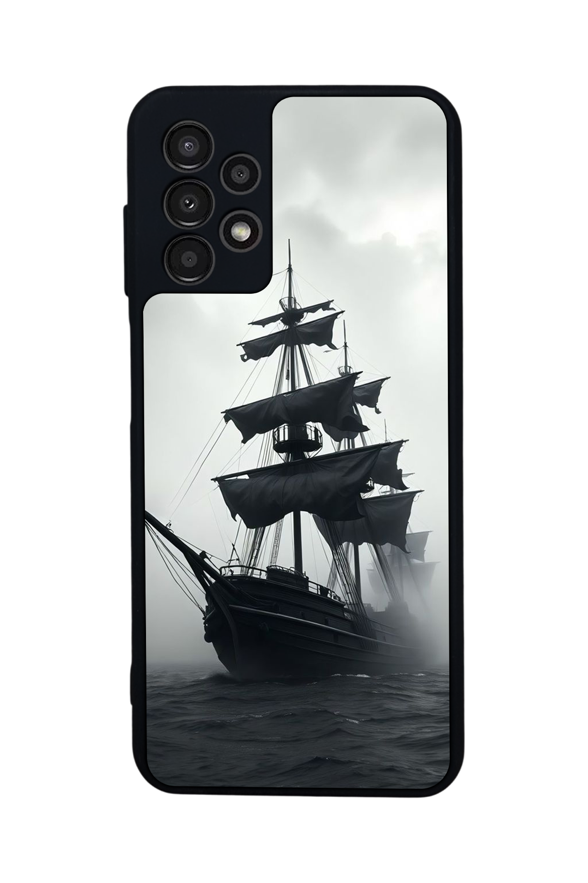 Samsung Galaxy A13 Uyumlu Korsan Tasarımlı Glossy Premium Kılıf