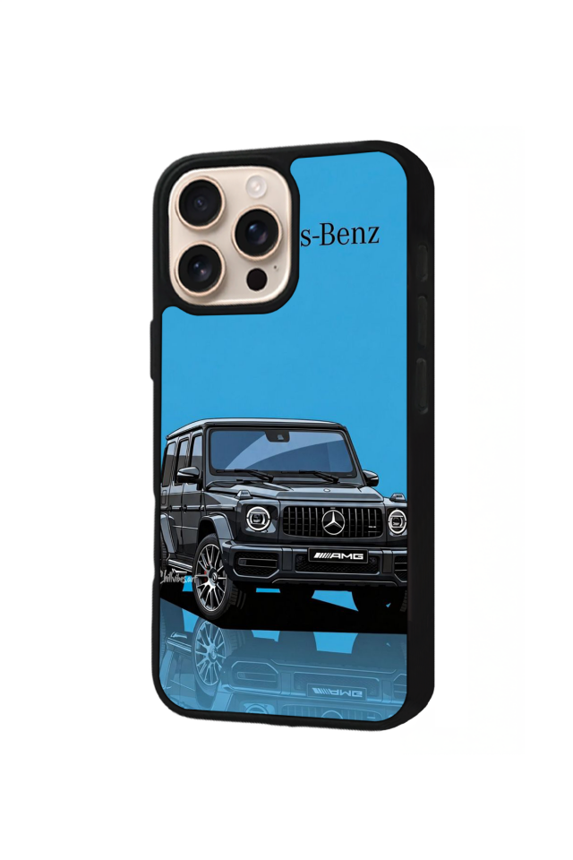 iPhone 14 Pro Max Uyumlu Mercedes Tasarımlı Glossy Premium Kılıf