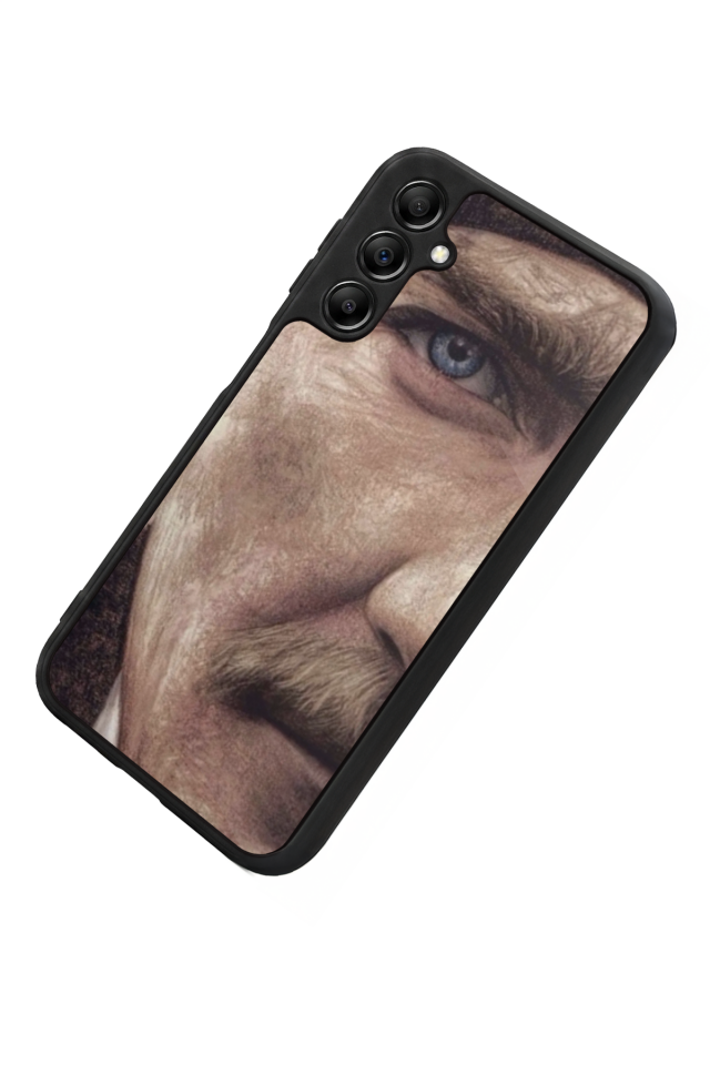 Samsung Galaxy A14 Uyumlu Mustafa Kemal Ataturk Tasarımlı Glossy Premium Kılıf