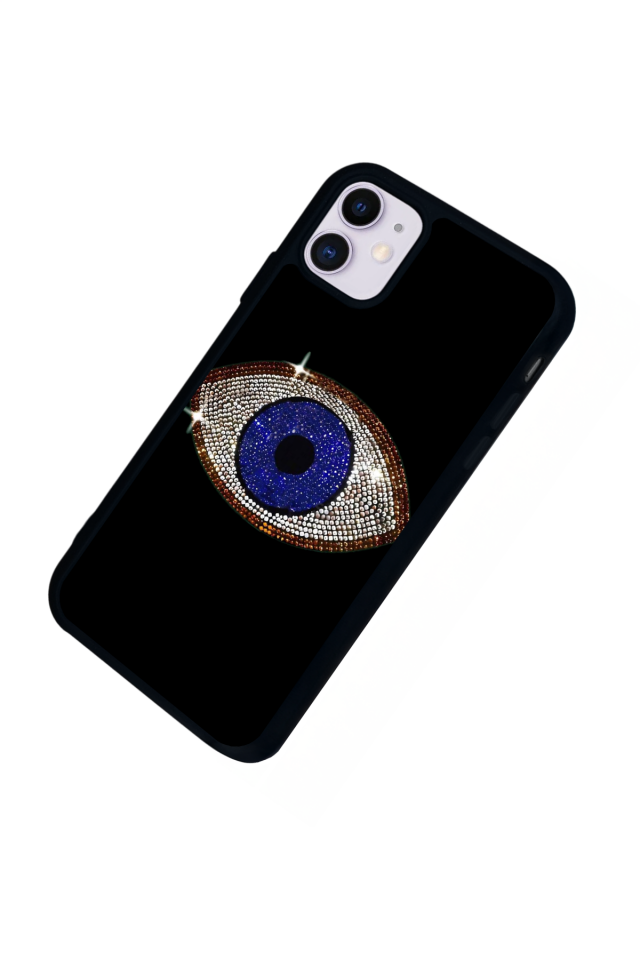 iPhone 11 Uyumlu Nazar Tasarımlı Glossy Premium Kılıf