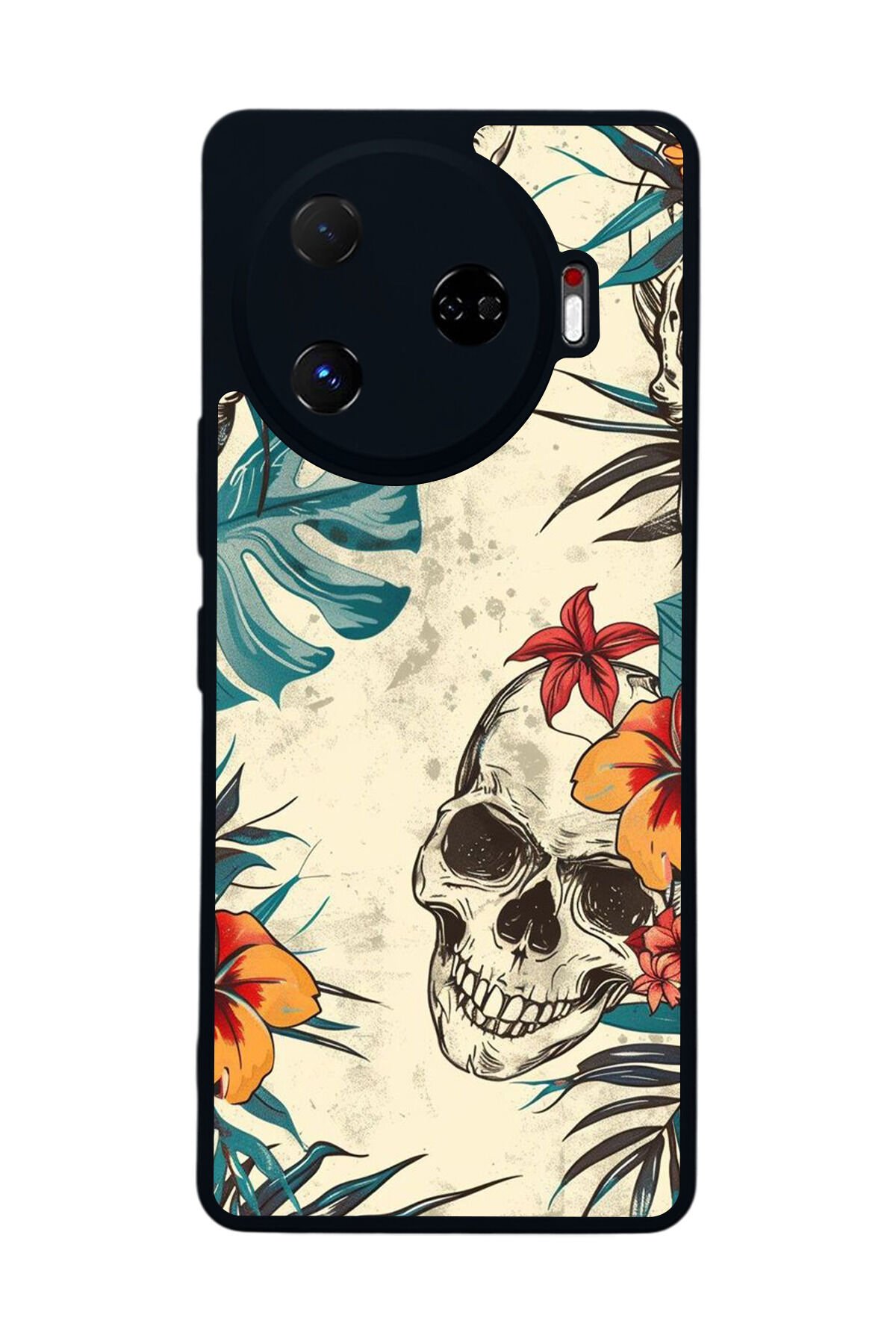 Tecno Camon 30 Pro Uyumlu KuruKafa Tasarımlı Glossy Premium Kılıf