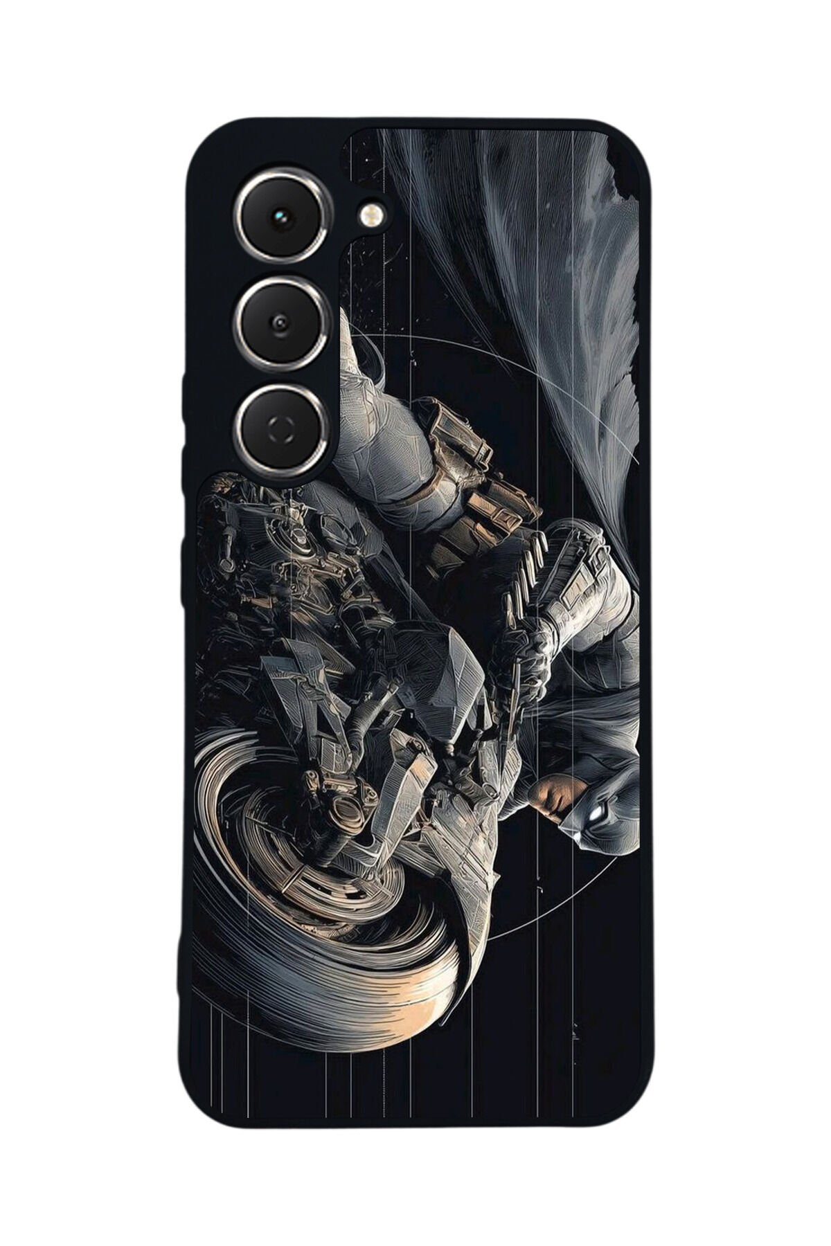 Tecno Spark 40 Pro Uyumlu Batman Tasarımlı Glossy Premium Kılıf