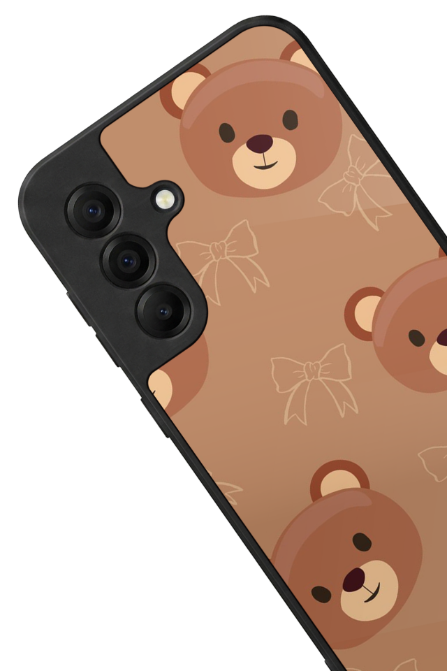 Samsung Galaxy A17 Uyumlu Ayı Tasarımlı Glossy Premium Kılıf