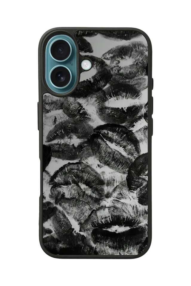 iPhone 16 Plus Uyumlu Dudak Tasarımlı Glossy Premium Kılıf