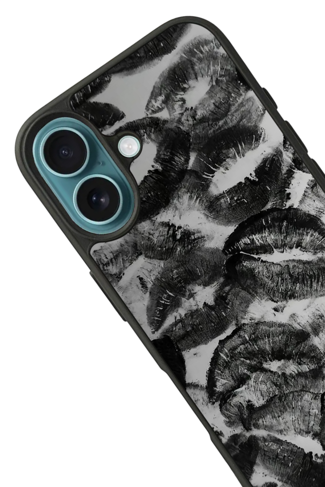 iPhone 16 Plus Uyumlu Dudak Tasarımlı Glossy Premium Kılıf