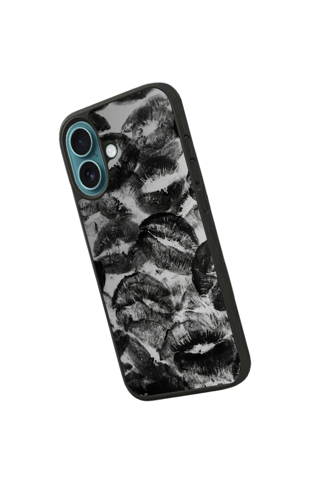 iPhone 16 Plus Uyumlu Dudak Tasarımlı Glossy Premium Kılıf