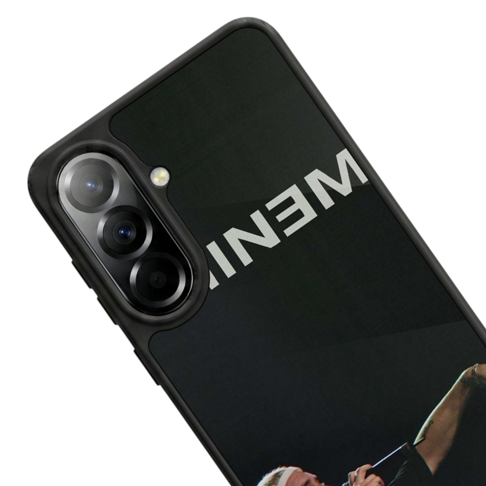 Samsung Galaxy A37 Uyumlu Eminem Tasarımlı Glossy Premium Kılıf