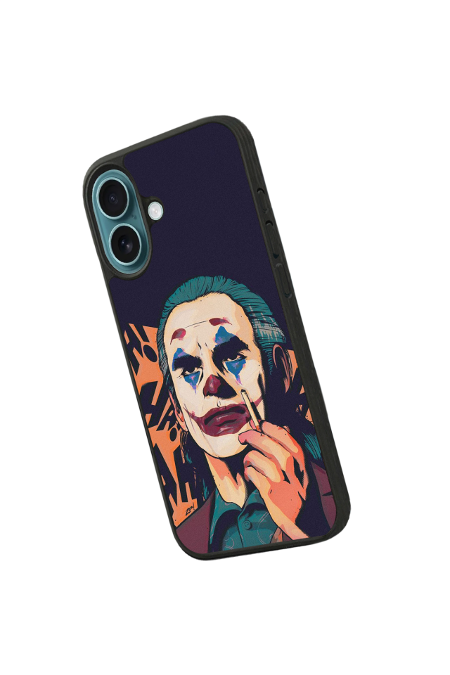 iPhone 16 Uyumlu Joker Tasarımlı Glossy Premium Kılıf