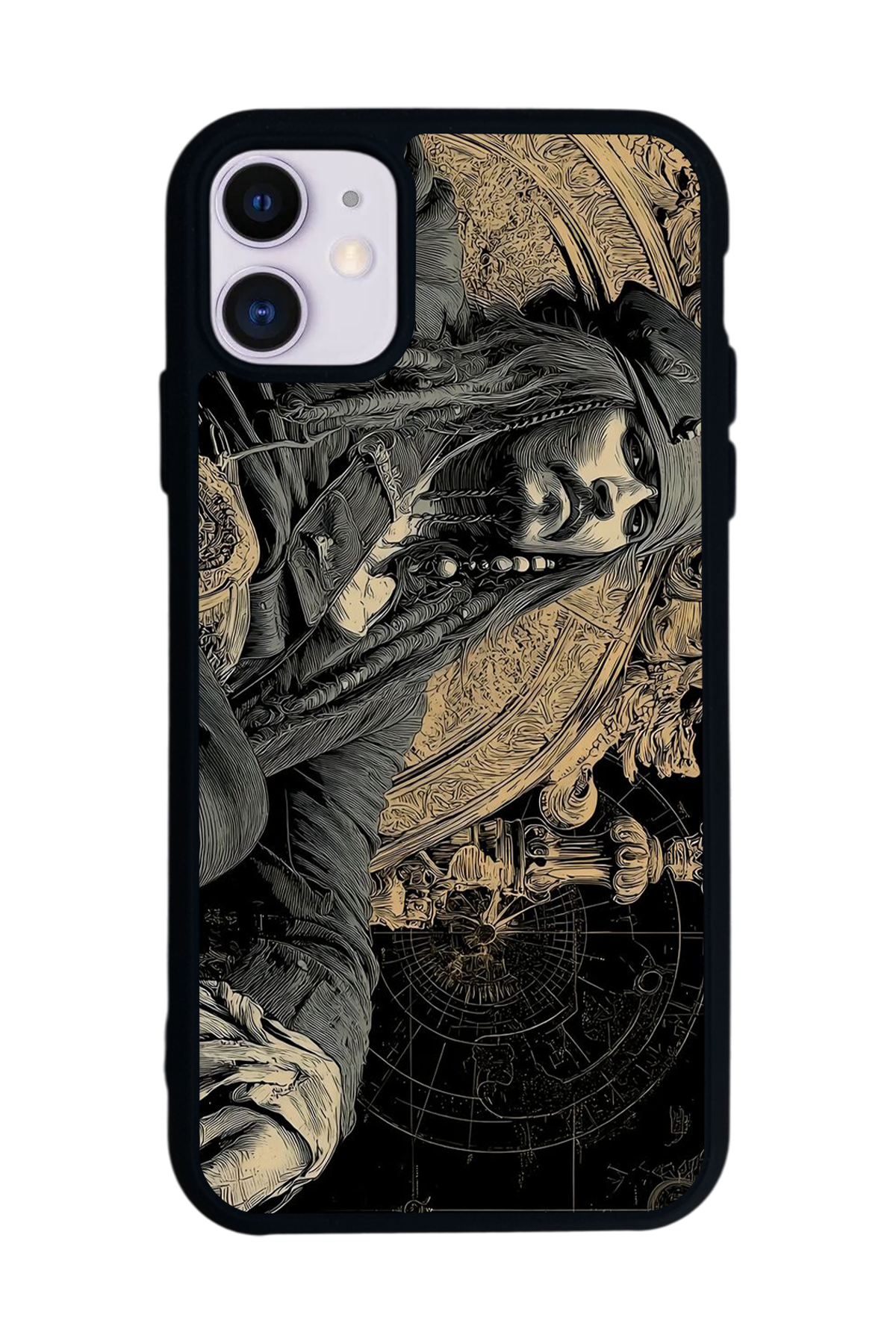 iPhone 11 Uyumlu Korsan Tasarımlı Glossy Premium Kılıf