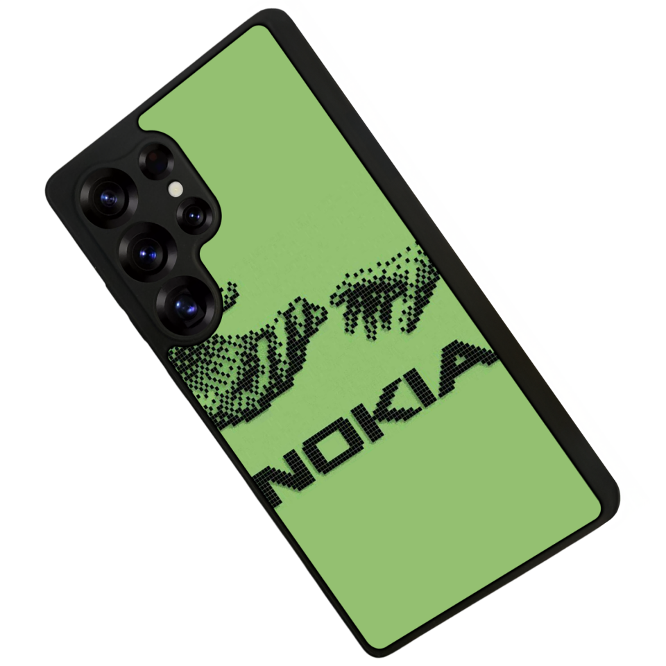 Samsung Galaxy S25 Ultra Uyumlu Nokia Tasarımlı Glossy Premium Kılıf