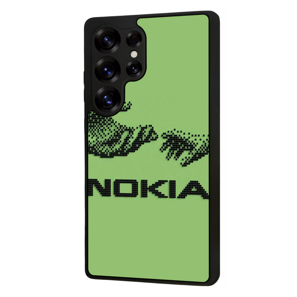 Samsung Galaxy S25 Ultra Uyumlu Nokia Tasarımlı Glossy Premium Kılıf