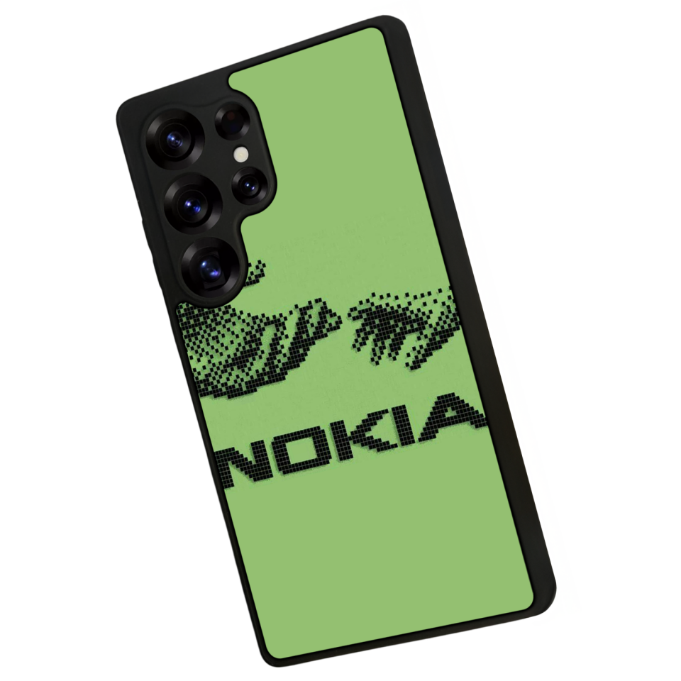 Samsung Galaxy S25 Ultra Uyumlu Nokia Tasarımlı Glossy Premium Kılıf