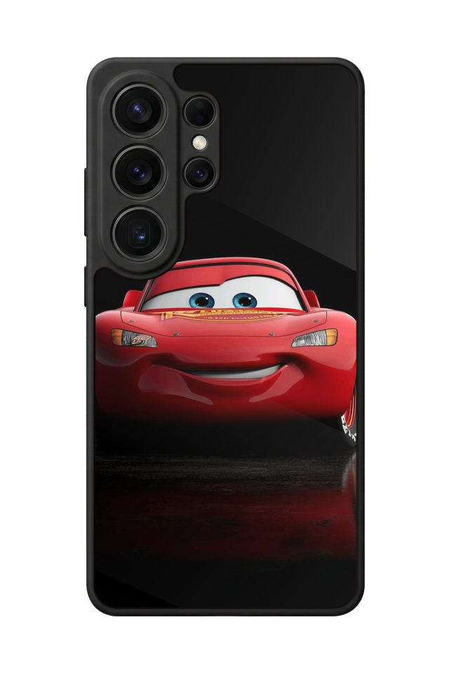 Samsung Galaxy S26 Ultra Uyumlu Şimsek McQueen Tasarımlı Glossy Premium Kılıf