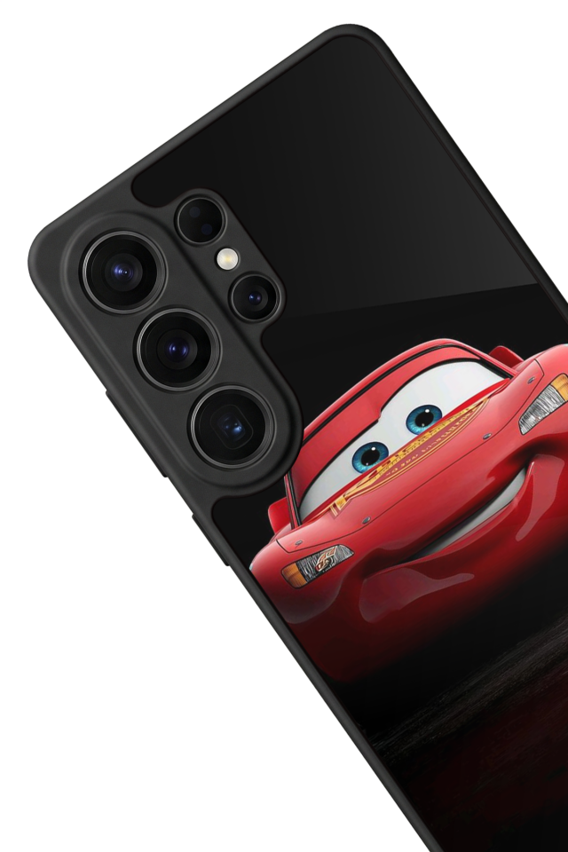 Samsung Galaxy S26 Ultra Uyumlu Şimsek McQueen Tasarımlı Glossy Premium Kılıf