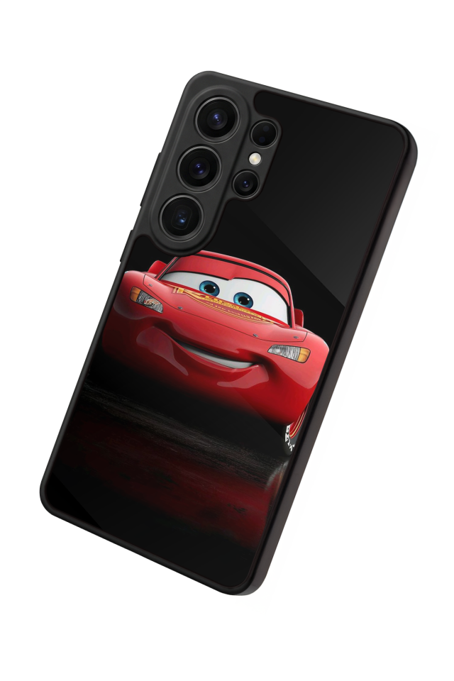 Samsung Galaxy S26 Ultra Uyumlu Şimsek McQueen Tasarımlı Glossy Premium Kılıf