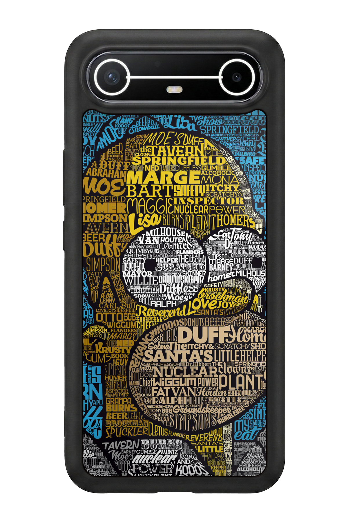 Tecno Spark Slim 5G Uyumlu The Simpsons Tasarımlı Glossy Premium Kılıf