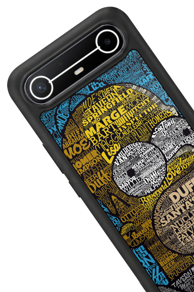 Tecno Spark Slim 5G Uyumlu The Simpsons Tasarımlı Glossy Premium Kılıf