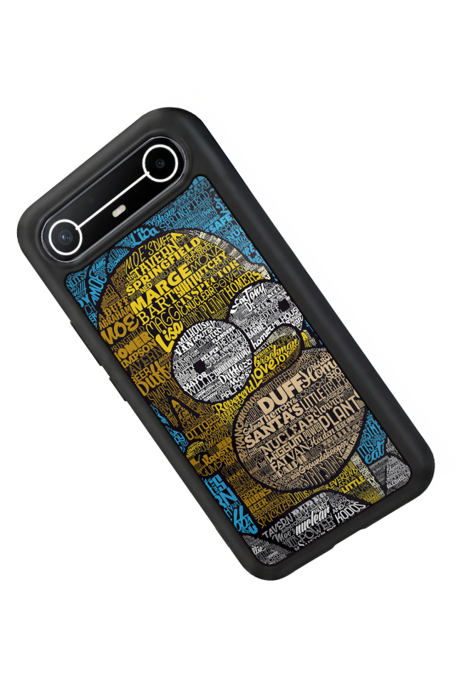 Tecno Spark Slim 5G Uyumlu The Simpsons Tasarımlı Glossy Premium Kılıf