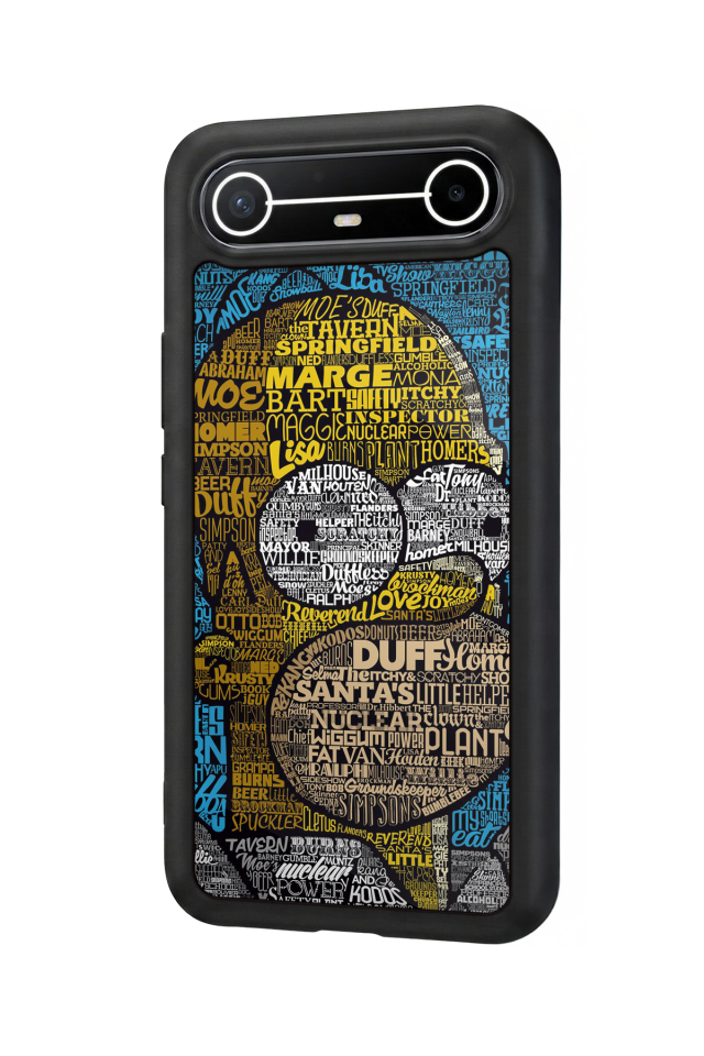 Tecno Spark Slim 5G Uyumlu The Simpsons Tasarımlı Glossy Premium Kılıf
