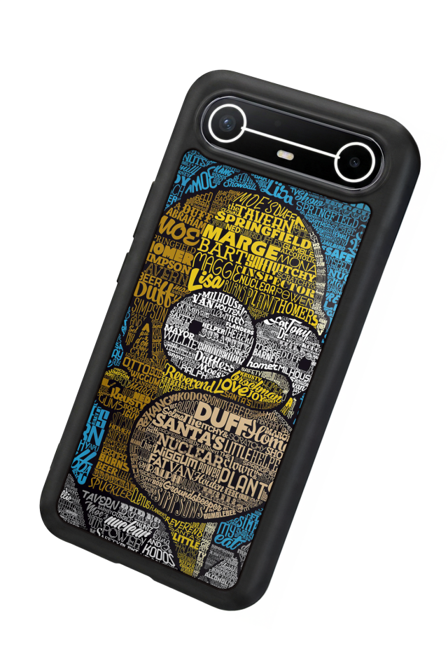 Tecno Spark Slim 5G Uyumlu The Simpsons Tasarımlı Glossy Premium Kılıf